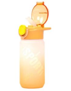 زجاجة مياه للأطفال من إيزي 500 مل مقبض بالوزن - برتقالي
