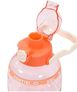 زجاجة مياه للأطفال من إيزي 800 مل - برتقالي