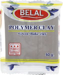 Polymer Clay Light Grey.11