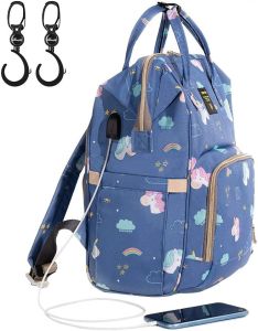 Sunveno Bag with USB - Unicorn Blue + Hooks