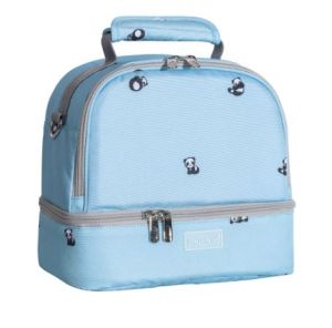 Sunveno Love Little Me Insulated Bottle/Lunch Bag -Blue