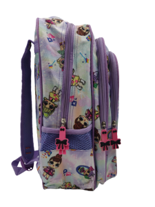 BNB School Bag for Girls, Purple