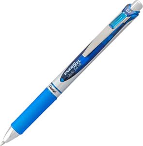  قلم حبر سائل من بينتيل سائل جل قابل للسحب ، 0.7 مم متوسط ​​النقاط ، قطعة 12 حبر ازرق 