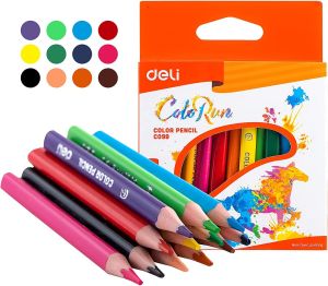 Deli C09900 Colored Pencil - 12 Colors