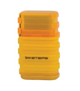 Serve Steps - Eraser & Sharpener- Fluo Colours -Yellow