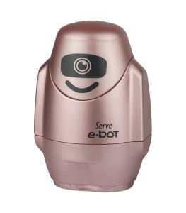 Serve E-Bot - Metallic Colours Eraser & Sharpener-Gold