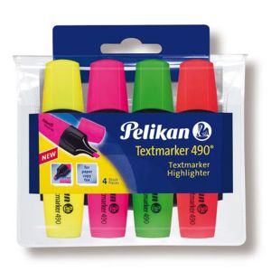 Pelikan Textmarker 490 Highlighter-4 Colors