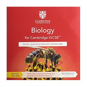 Cambridge IGCSE™ Biology Digital Teacher's Resource Access Card