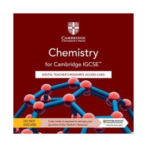 Cambridge IGCSE™ Chemistry Digital Teacher's Resource Access Card