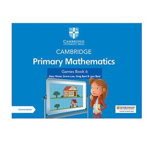 كتاب كامبريدج لألعاب الرياضيات الابتدائية 6 مع الوصول الرقمي