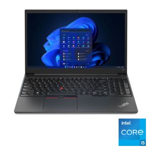 لينوفو ThinkPad E15 لاب توب - انتل® كور™ i5-1235U - رامات 8 جيجا بايت - هارد 512جيجا بايت SSD - جرافيك NVIDIA® GeForce MX550 2GB - شاشة 15.6 بوصة FHD - اسود