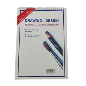 Drawing Book A4, 15 sheets 