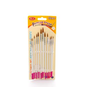 Belal 12:1-251 Drawing Painting Brush 12 Pieces Set