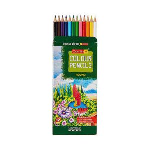 Camlin Colour Pencil Pack of 12 Assorted Full Size Round