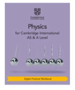 دفتر عمل الفيزياء العملي الرقمي لمستوى الدراسات الثانوية العليا والمتوسطة الدولية من كامبريدج  (سنتين)