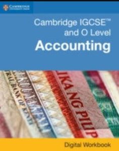 Cambridge IGCSE® and O Level Accounting Second edition Digital Workbook (2 years)