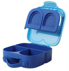 صندوق غداء بينتو بمقبض من إيزي كيدز - أزرق
