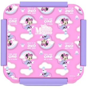 Disney Minnie Mouse Snack / LunchÂ Box - Pink (650ml)