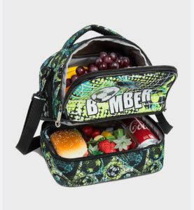 Eazy Kids - Bottle/Lunch Bag - Football Green