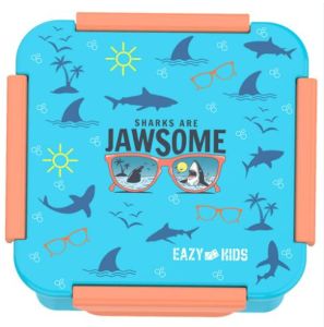 Eazy Kids Jawsome Shark Snack / LunchØ·Â·Ø¢Â¢Ø·Â¢Ø¢Â Box - Blue