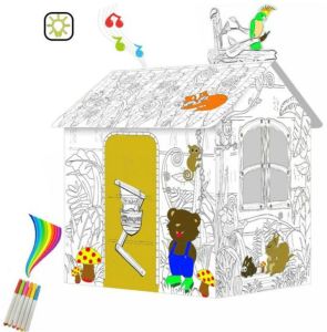 Eazy Kids DIY Doodle Painting Jungle House