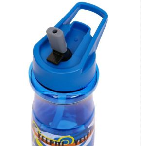 زجاجة مياه للأطفال من إيزي 500 مل بشفاطة - أزرق