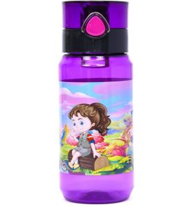 زجاجة مياه للأطفال من ايزي 500 مل - بنفسجي
