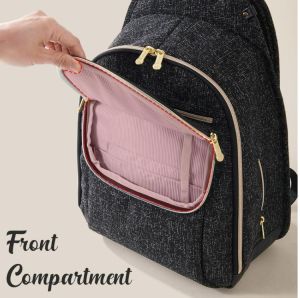 Sunveno Fashion Compact Backpack - Black