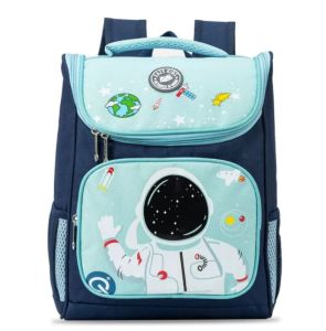 Eazy Kids - Back to School - 16" Astronaut Space School Backpack - Blue