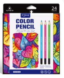  set of 24 colored pencils