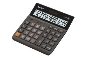 Casio Calculator (DH-14-BK-W-DP) Practical, Black