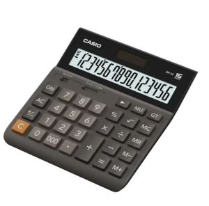 Casio Calculator (DH-16-BK-W-DP) Practical, Black