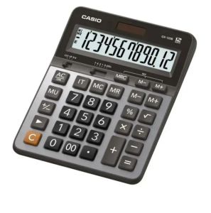Casio Calculator (GX-120B-W-DC) Practical, Grey