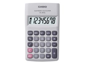 Casio Calculator (HL-815L-WE-W-DP) Portable, White