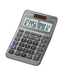 Casio Calculator (MS-120FM-W-DP) Practical, Silver