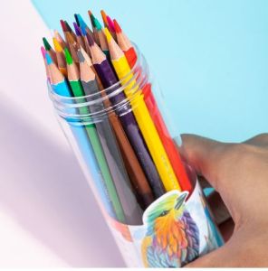 Deli Wooden Colored Pencil 24 colors, ec111-24