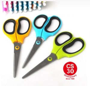 Deli Stainless Steel Scissors 170mm - 1 Pcs - Multicolor, 6046