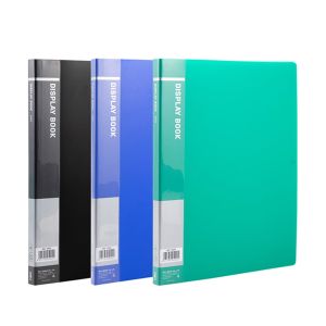 ديلي دفتر عرض مقاس A4 ، 30 جيب ، ألوان متنوعة