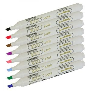 طقم أقلام سبورة روكو 8 لون