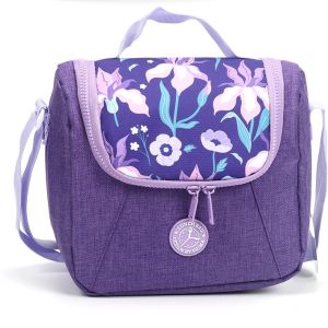 Prima Adult Lunch Bag with Inside Pocket  for Water Bottle Premium Quality -Purple