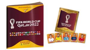 FIFA World Cup Qatar 2022 Sticker - Gold Pack- 5 Stickers