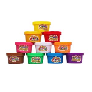 Bingo Dough 10 Mini Can, Multicolor 