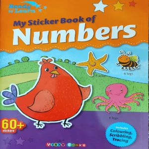 My sticker book of Number 