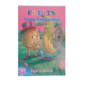 Fruits Copy Colouring Book