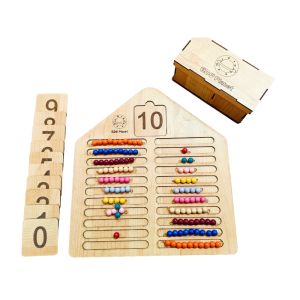 House of Numbers Including Bead Box