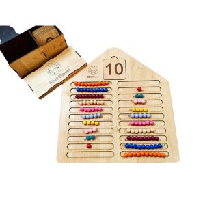 House of Numbers Including Bead Box