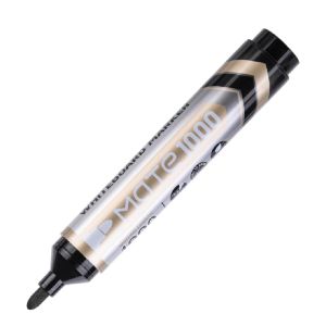 Deli Whiteboard Pen, Black with A Rounded Tip, Larger Size  