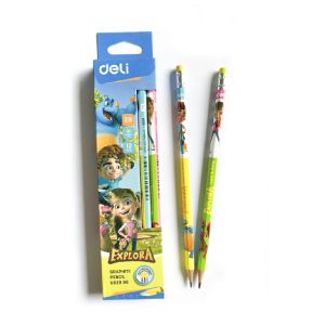 Deli Pencil with Eraser 2b - 12 Pieces -Eu52900
