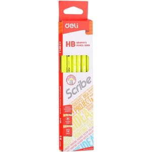 Deli Scribe Pencil 12 Pieces Hb -Eu50800