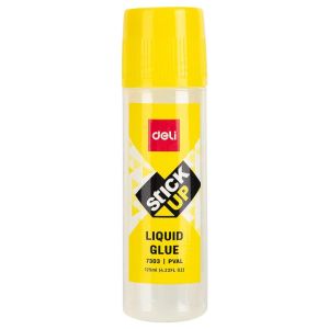 Deli clear liquid glue ,125 ml -E7303